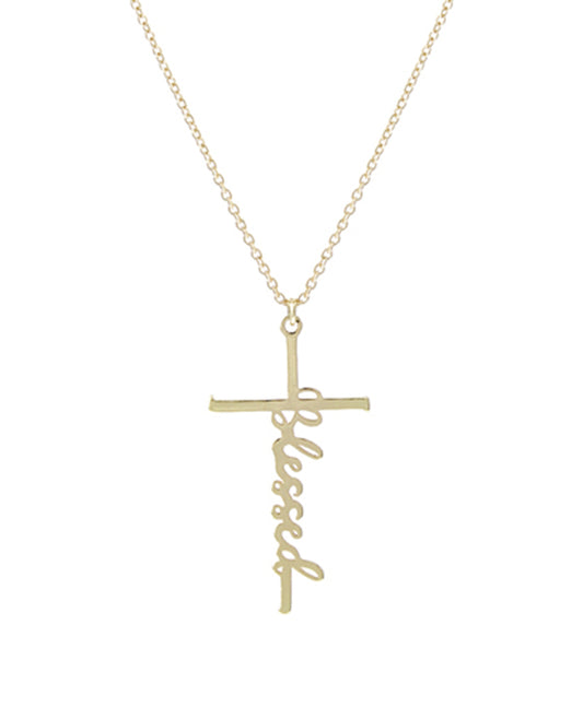 Blessed Cross Necklace