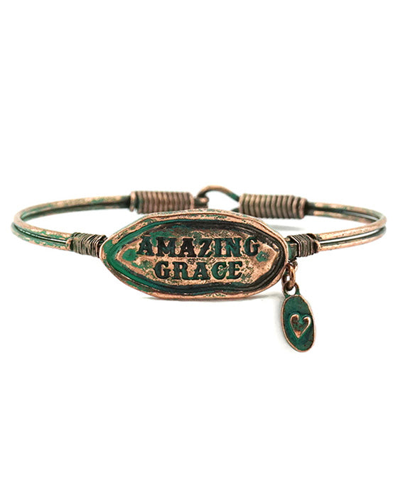 Bangle Bracelet-Amazing Grace