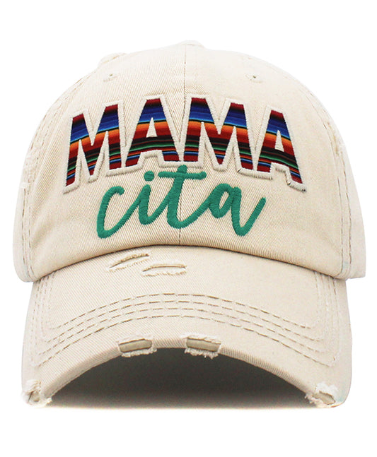 Mamacita Washed Vintage Ball Cap