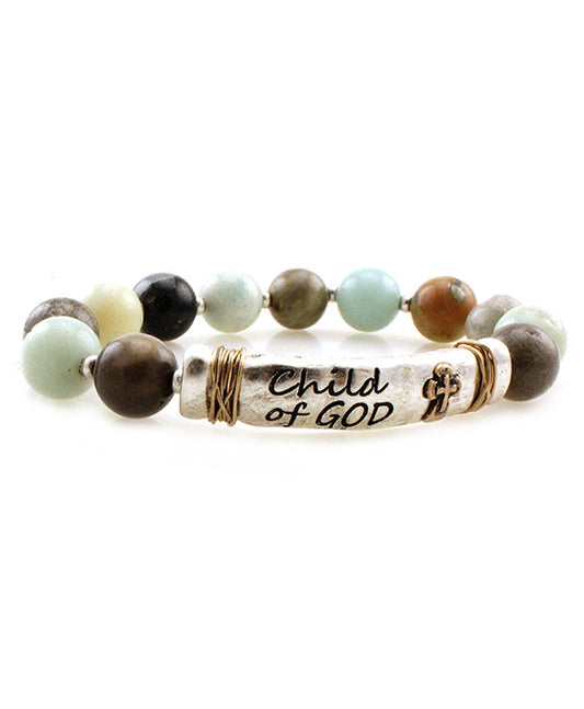 Child of God Color Bead Bracelet