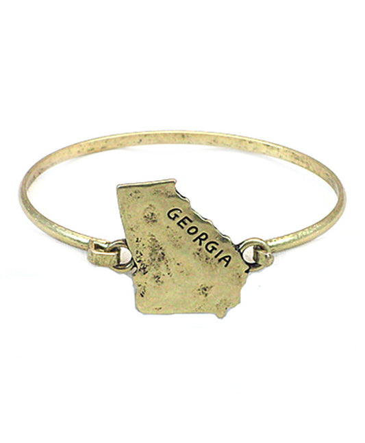 Georgia State Wire Bracelet