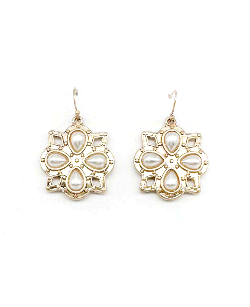 Floral Inspired Filigree Earring