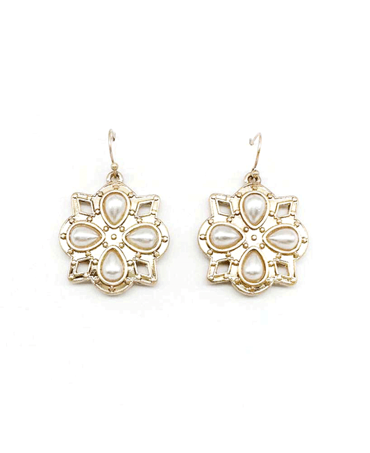 Floral Inspired Filigree Earring
