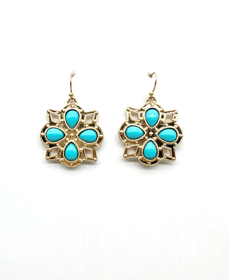 Floral Inspired Filigree Earring