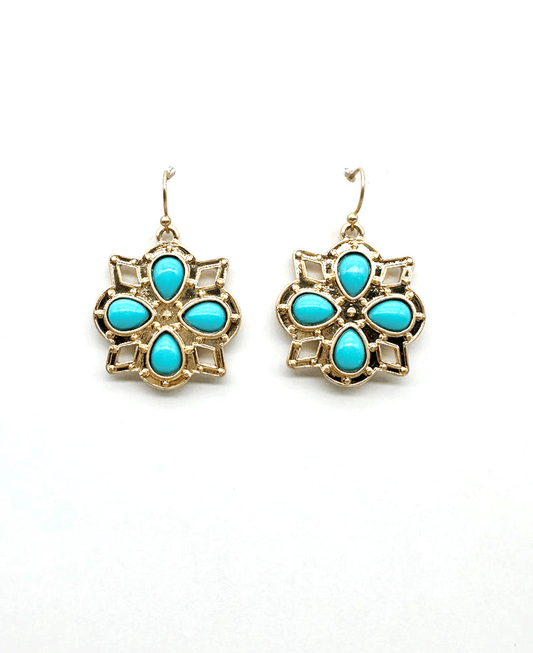 Floral Inspired Filigree Earring