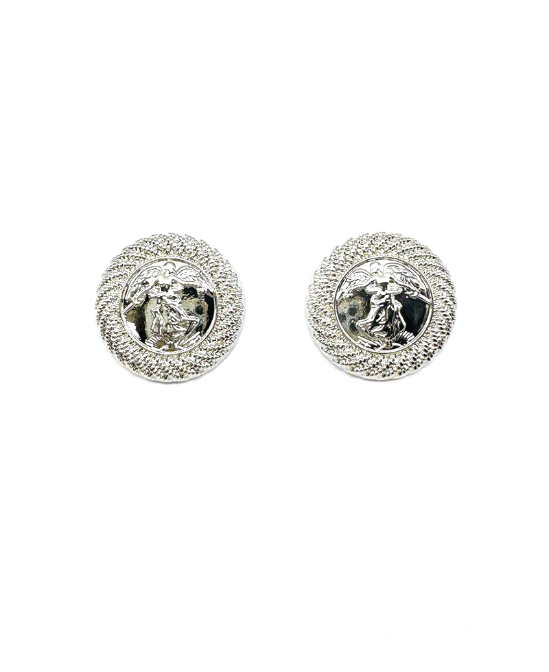 Vintage Style Medallion Earring