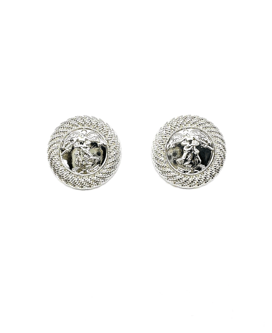 Vintage Style Medallion Earring