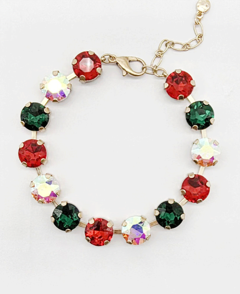 Crystal Tennis Style Bracelet