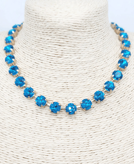 Crystal Tennis Style Necklace