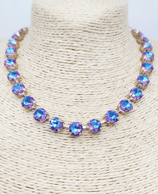 Crystal Tennis Style Necklace