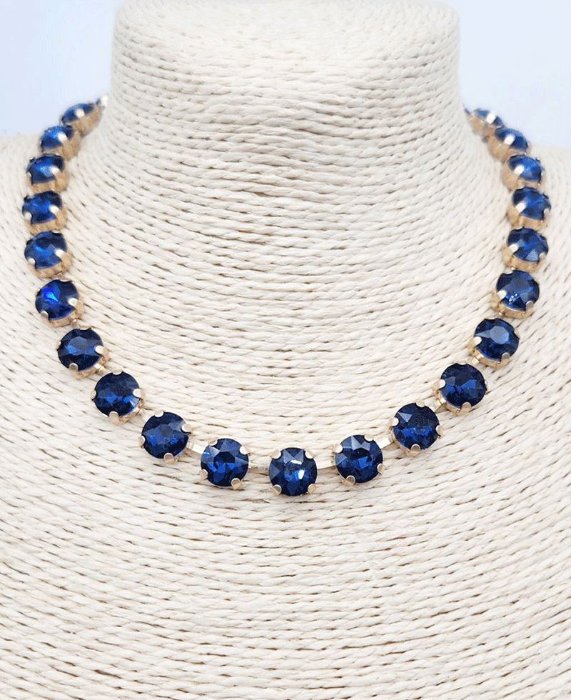 Crystal Tennis Style Necklace