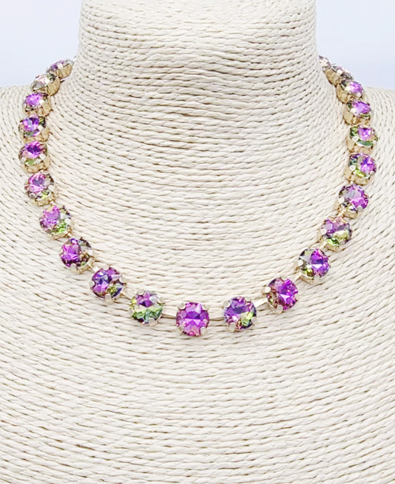 Crystal Tennis Style Necklace
