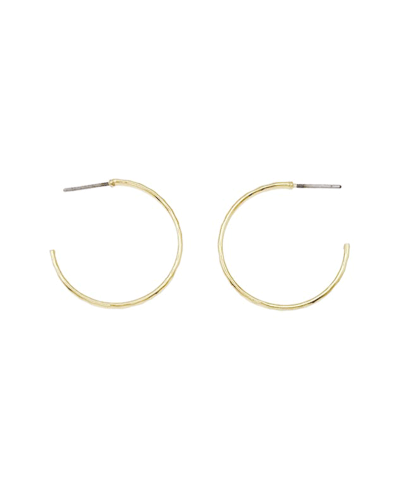 Thin Hoop Earring