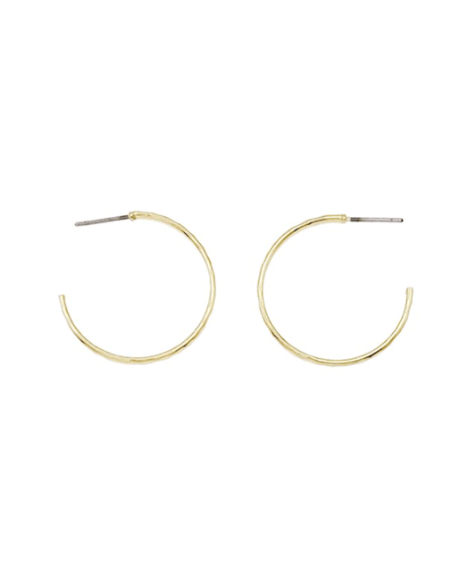 Thin Hoop Earring