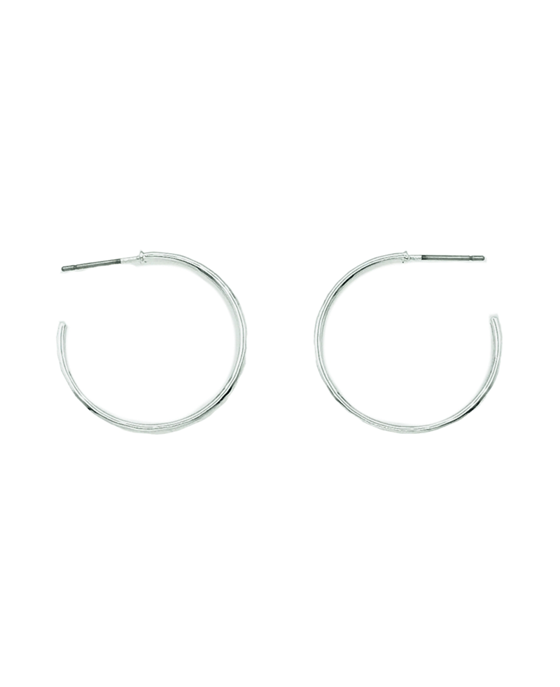 Thin Hoop Earring
