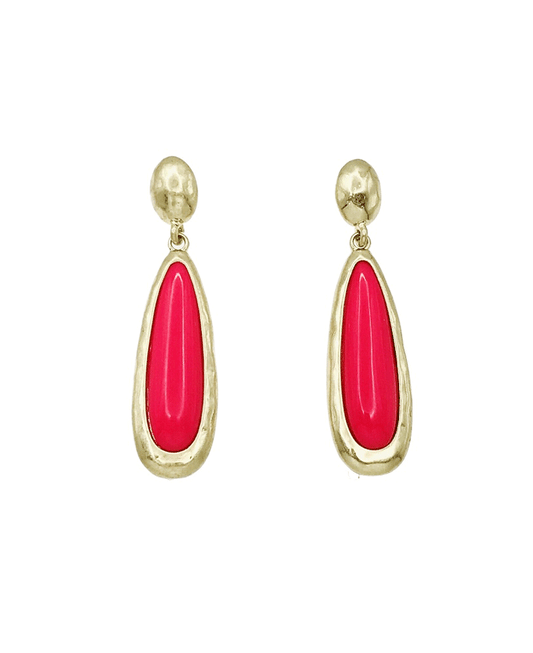 Teardrop Shape Dangle Earring