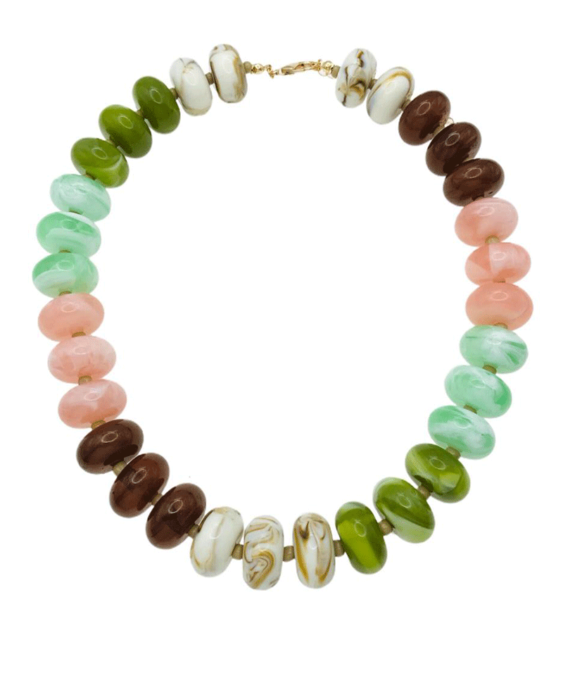 Chunky Resin Statement Necklace