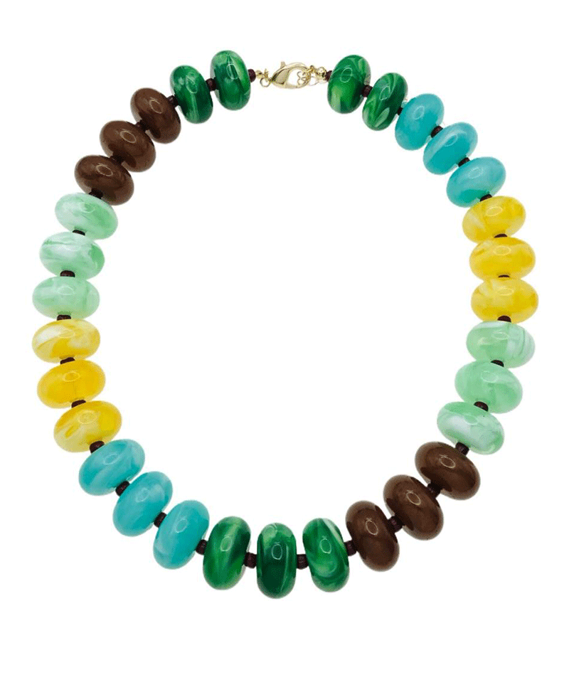 Chunky Resin Statement Necklace