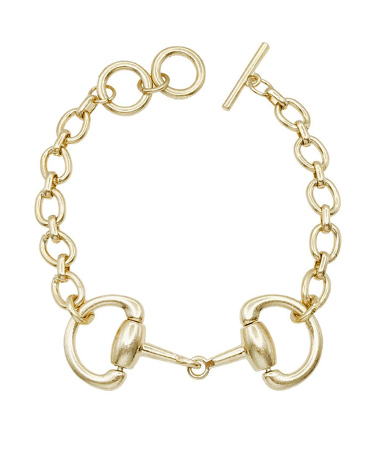 Horsebit Chain Bracelet