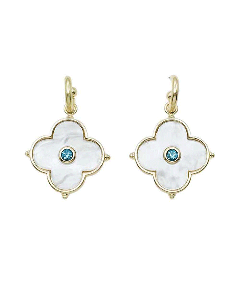 Quatrefoil Clover Earring
