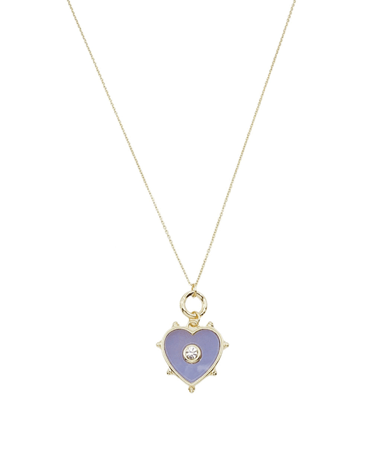 Gold Plated Heart Chain Necklace