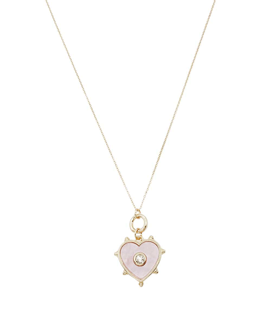 Gold Plated Heart Chain Necklace