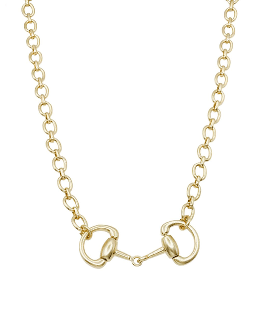 Horsebit Chain Necklace