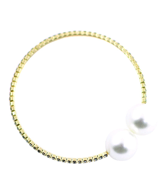 14mm Pearl Wire Bracelet