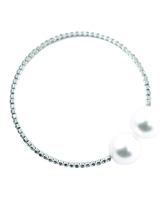 14mm Pearl Wire Bracelet