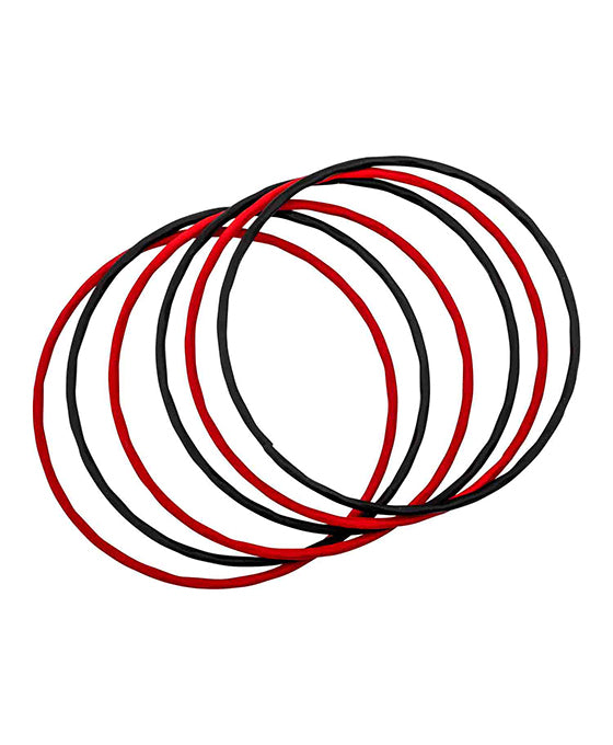 Paint Metal 6 Set Bangle Bracelet