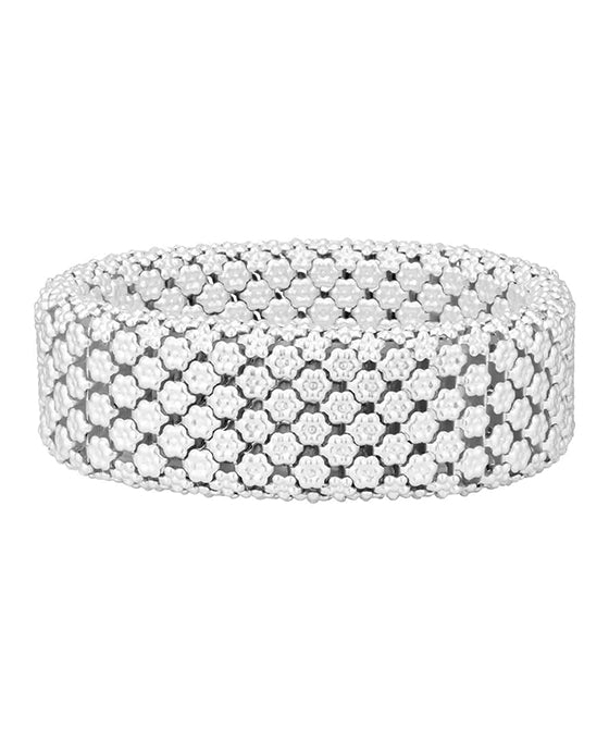Metal Texture Stretch Bracelet