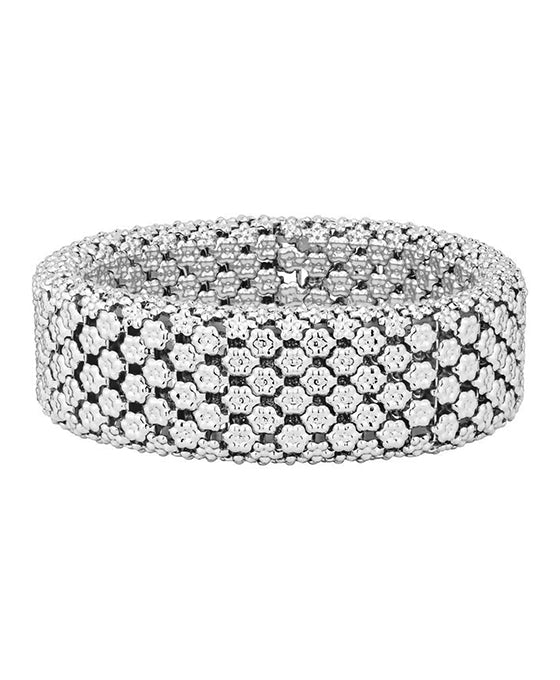 Metal Texture Stretch Bracelet