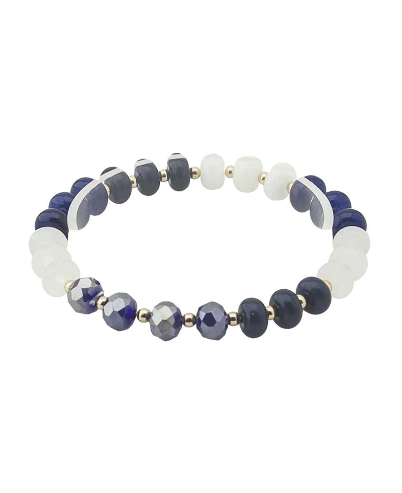 Multi Bead Stretch Bracelet