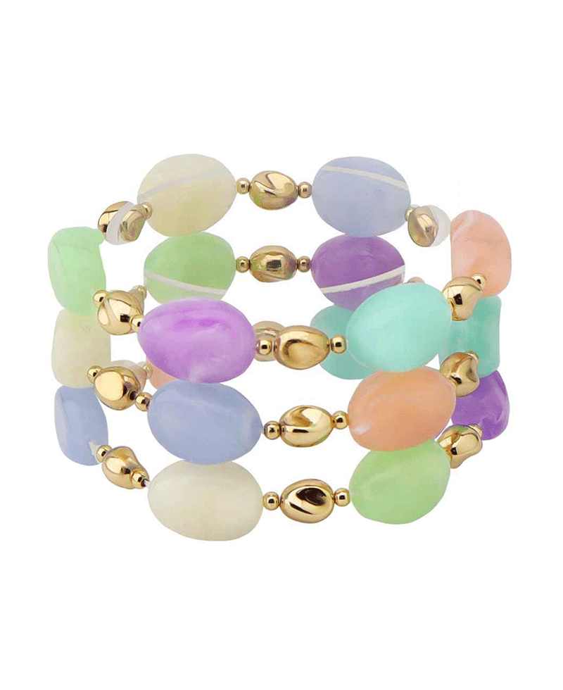 Resin & CCB 3 Set Bracelet