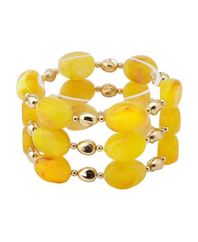 Resin & CCB 3 Set Bracelet