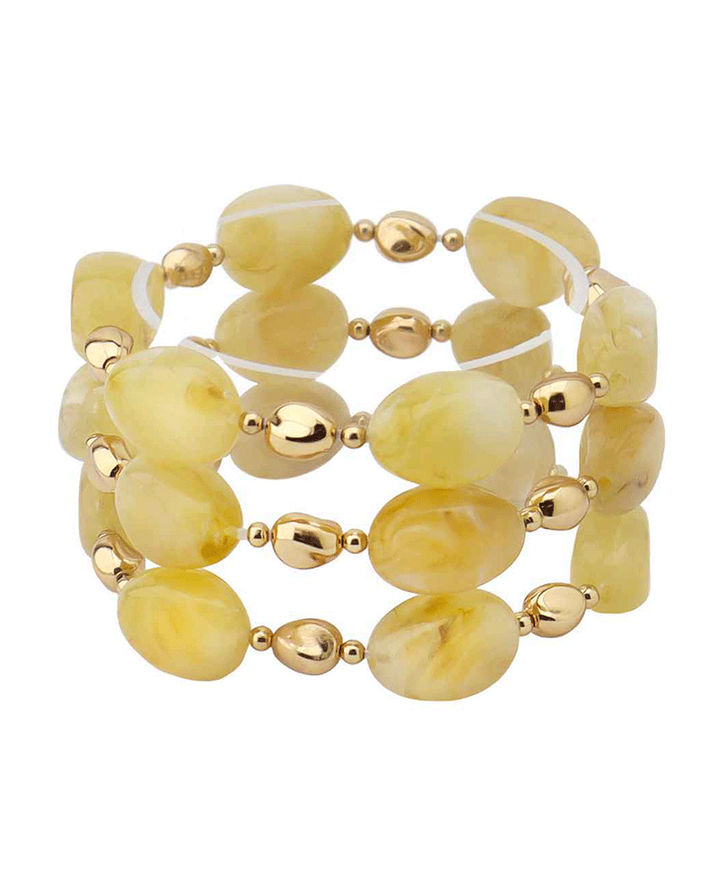Resin & CCB 3 Set Bracelet