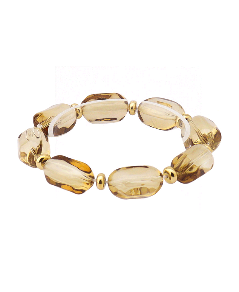 Acrylic Bead Stretch Bracelet