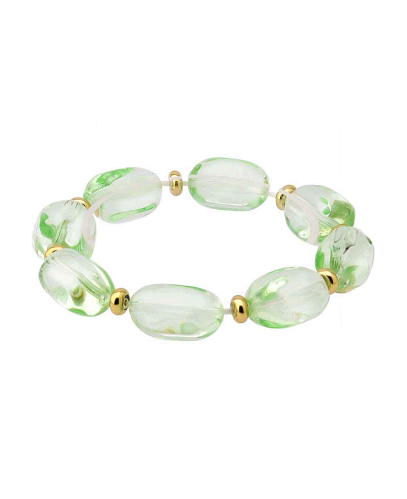 Acrylic Bead Stretch Bracelet