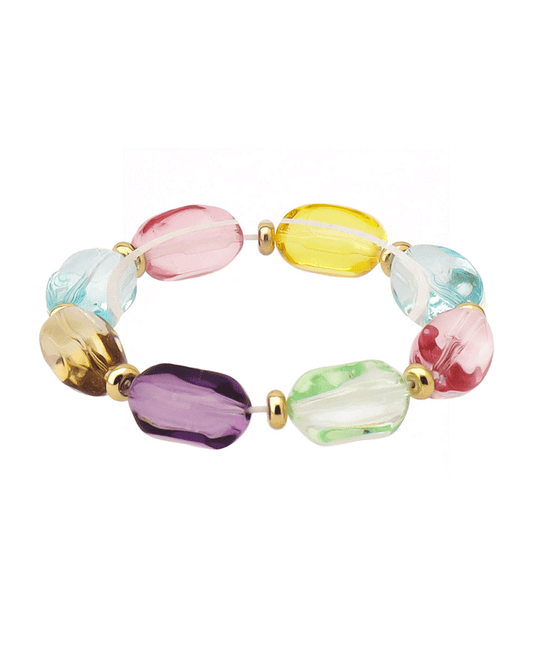 Acrylic Bead Stretch Bracelet