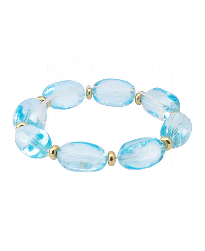 Acrylic Bead Stretch Bracelet