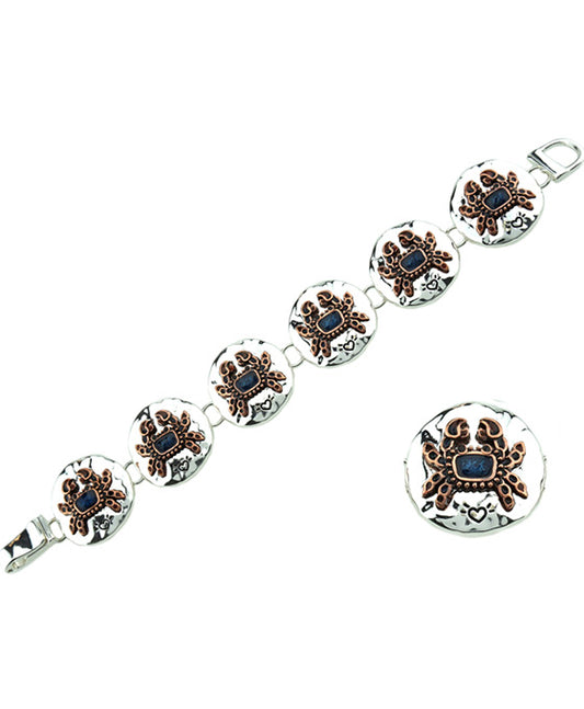 Crab Magnetic Bracelet