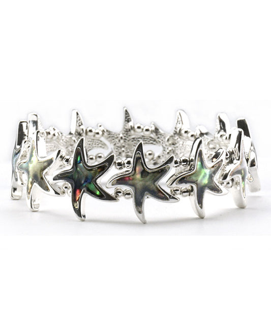 Starfish w/ Abalone Bracelet