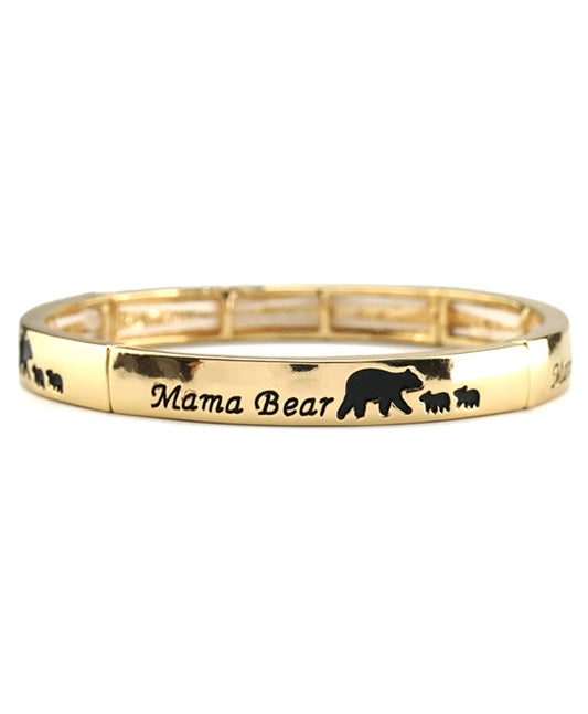 Mama Bear Stretch Bracelet