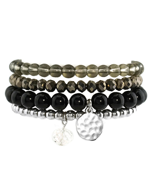 Semi Precious Stone Stackable Bracelet