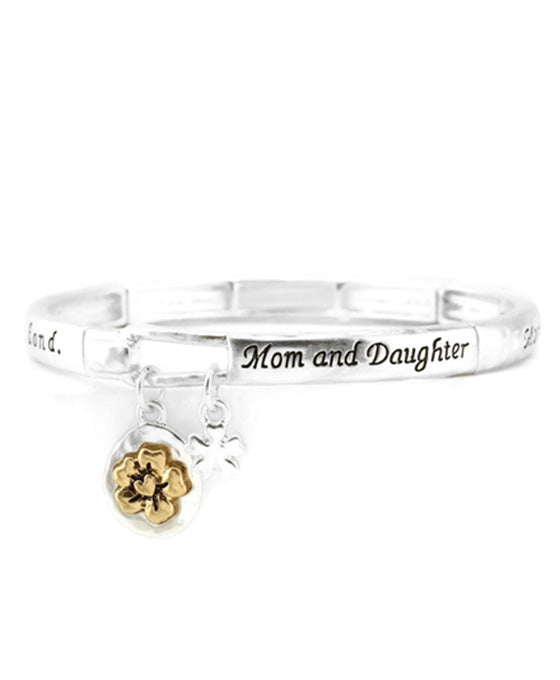 Message Bracelet - Mom & Daughter
