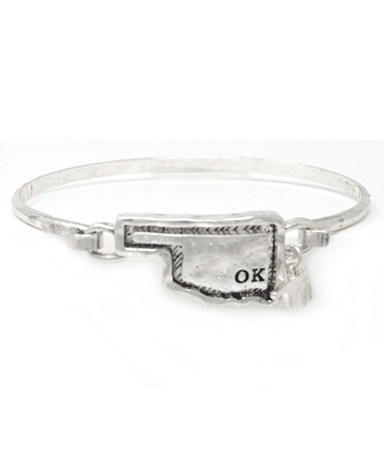 Oklahoma State Map Bangle