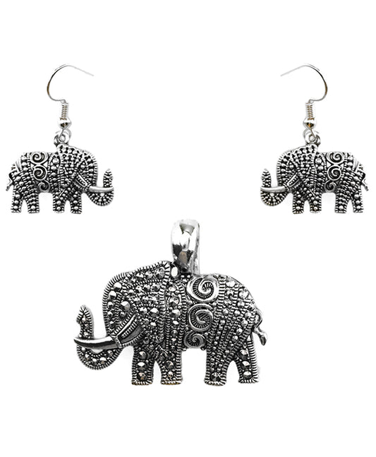 Elephant Magnetic Pendant Set