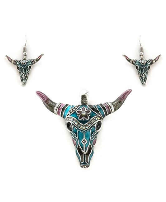 Steer Head Magnetic Pendant Set