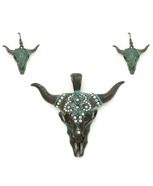 Steer Head Theme Pendant Set