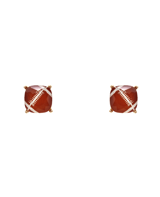 Sport Epoxy Stud Earring - 0.5"